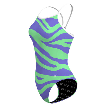 BrightZebra - Skinny Strap Swimsuit