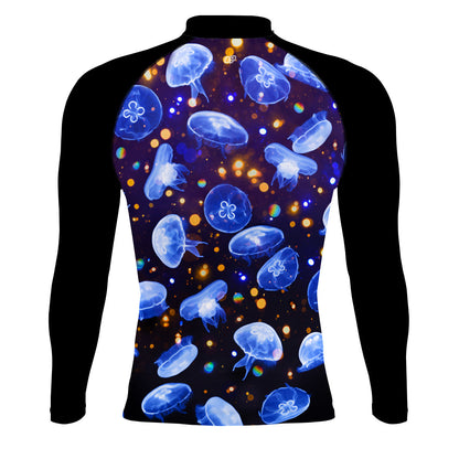 Jelly Jiggle - Men's Surf UPF50+ Long Sleeve Rash Guard