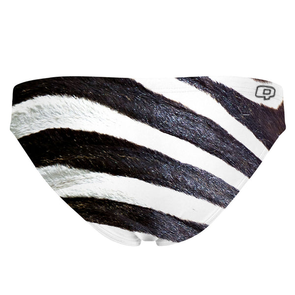Zebra - Bandeau Bikini Bottom
