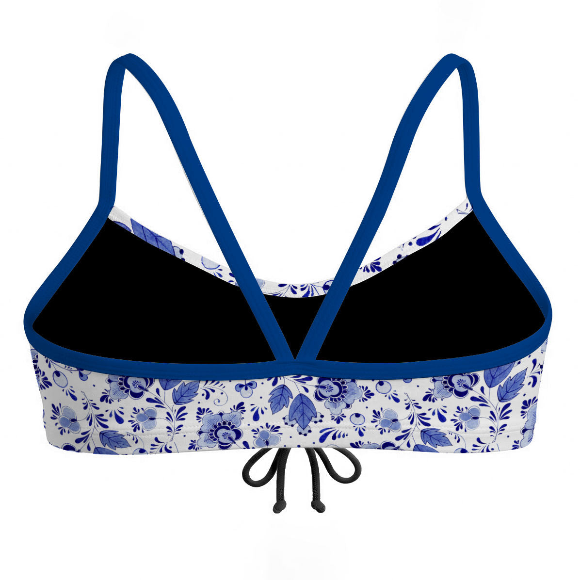 Delft Blue - Bandeau Bikini Top