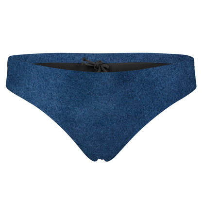 Blue Suede - Bandeau Bikini Bottom