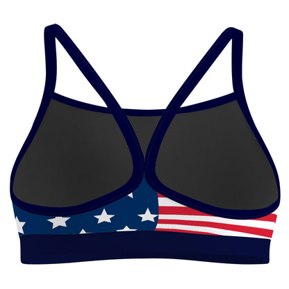 Stars and strips Classic Sports Bikini Top