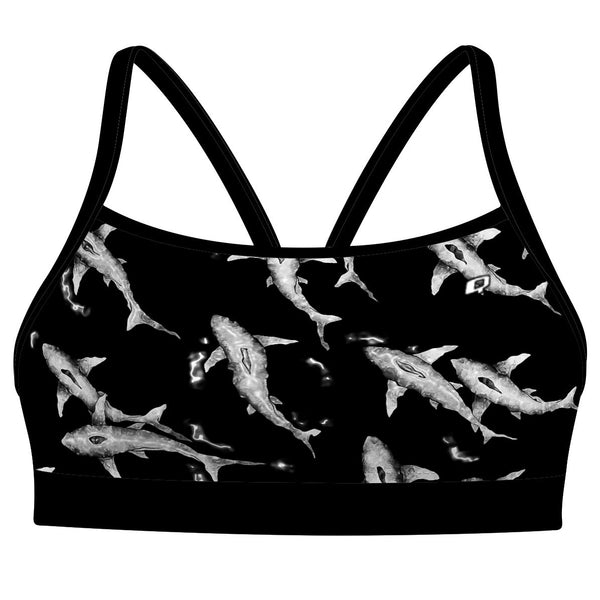 Shark Shiver - Classic Sports Bikini Top