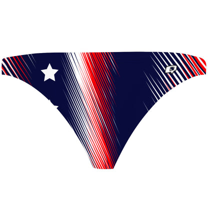 Honor Flag Tieback Bikini Bottom