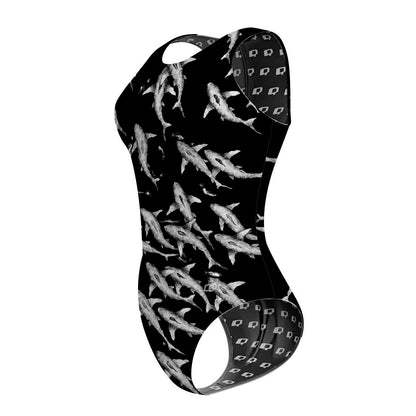 Shark Shiver - Women's Waterpolo Swimsuit Classic Cut