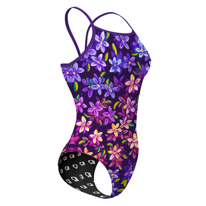 Fairy Flowers - Sunback Tank Swimsuit