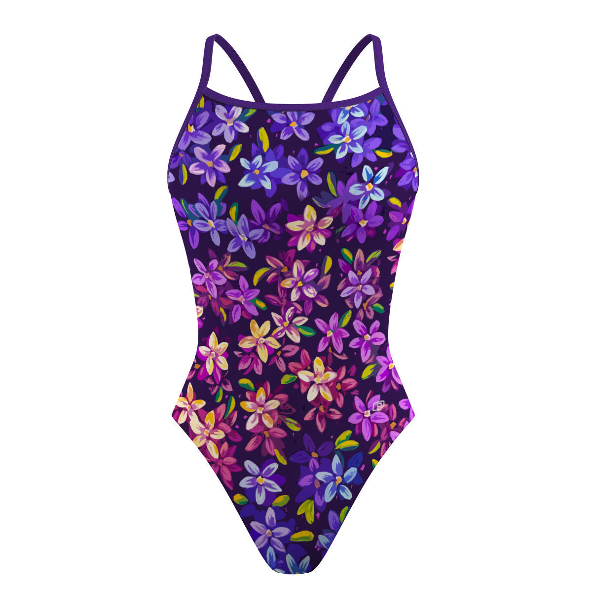 Fairy Flowers - Sunback Tank Swimsuit