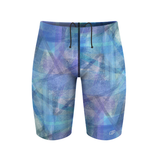 Abstract Particles Jammer Swimsuit