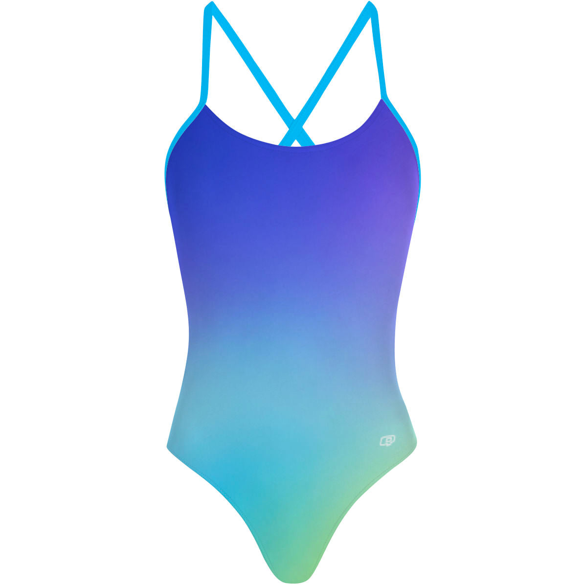 Fade Lagoon Tieback One Piece Swimsuit