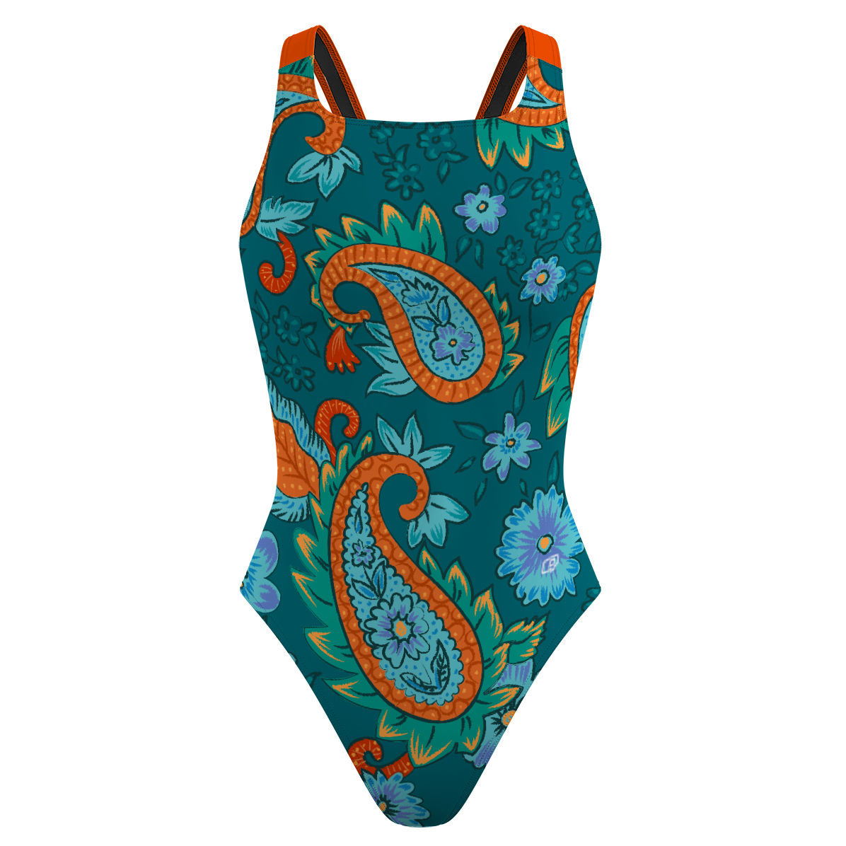 Kashmiri Paisleys Classic Strap Swimsuit