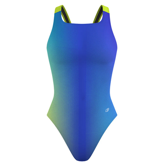 Fade Lagoon Classic Strap Swimsuit