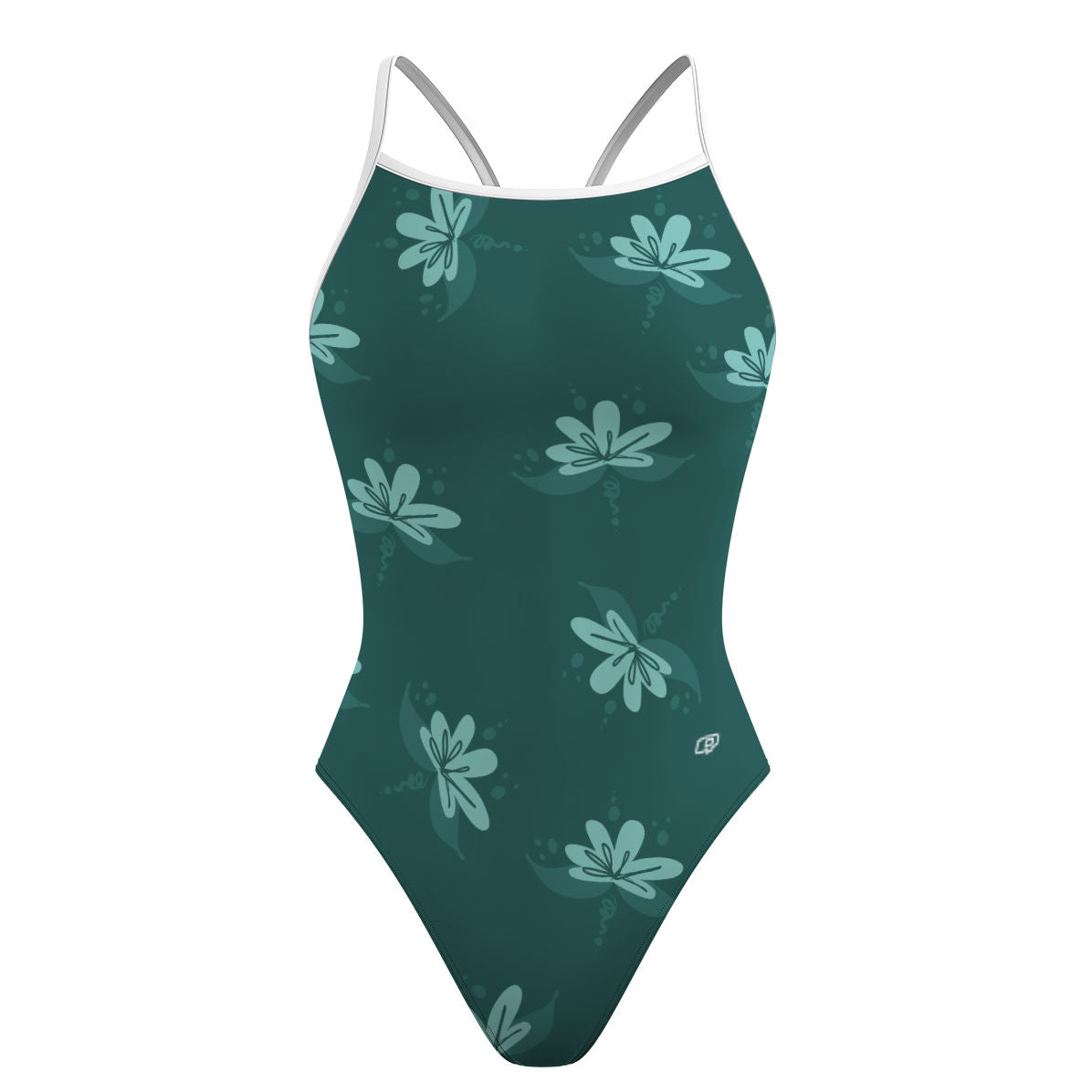 LotusMint - Skinny Strap Swimsuit