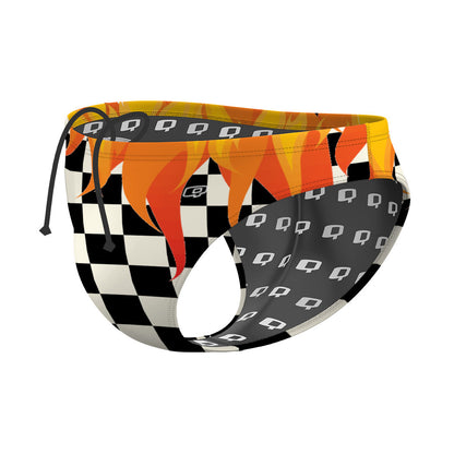 Checkerd - Waterpolo Brief Swimsuit