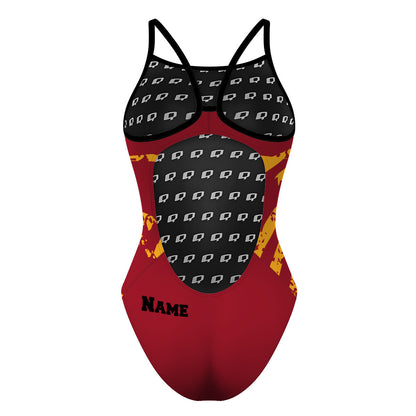 SUN - Skinny Strap Swimsuit