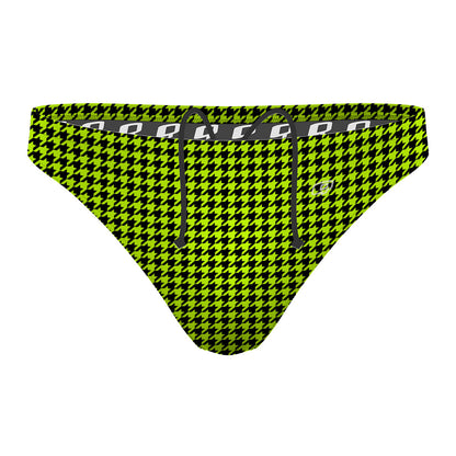 Houndstooth 40a - Waterpolo Brief Swimsuit