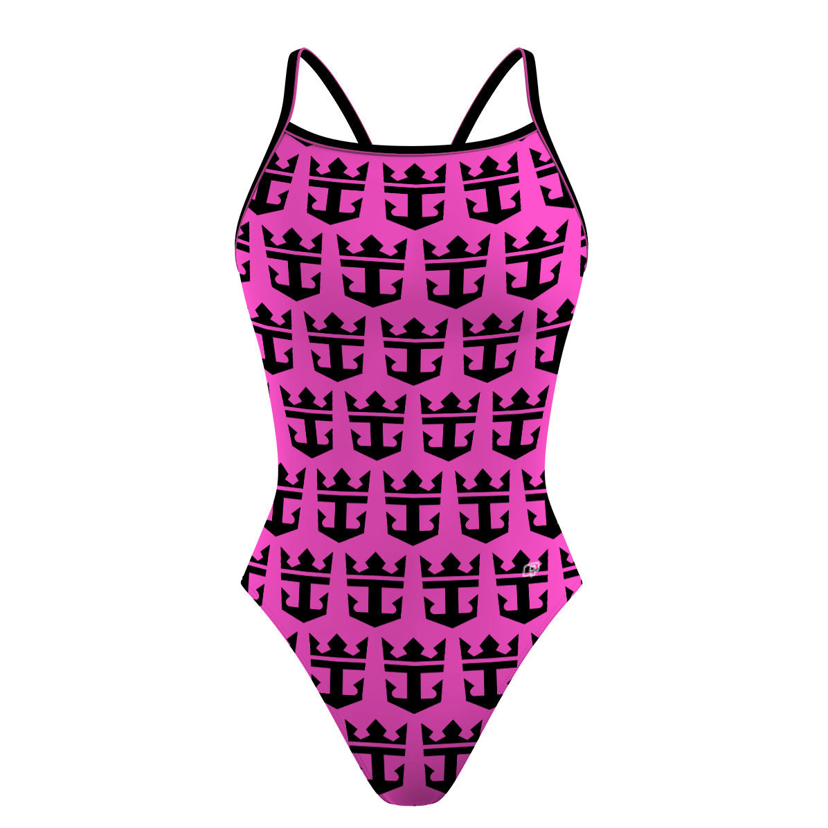 RCCL Hotpink - Sunback Tank Swimsuit