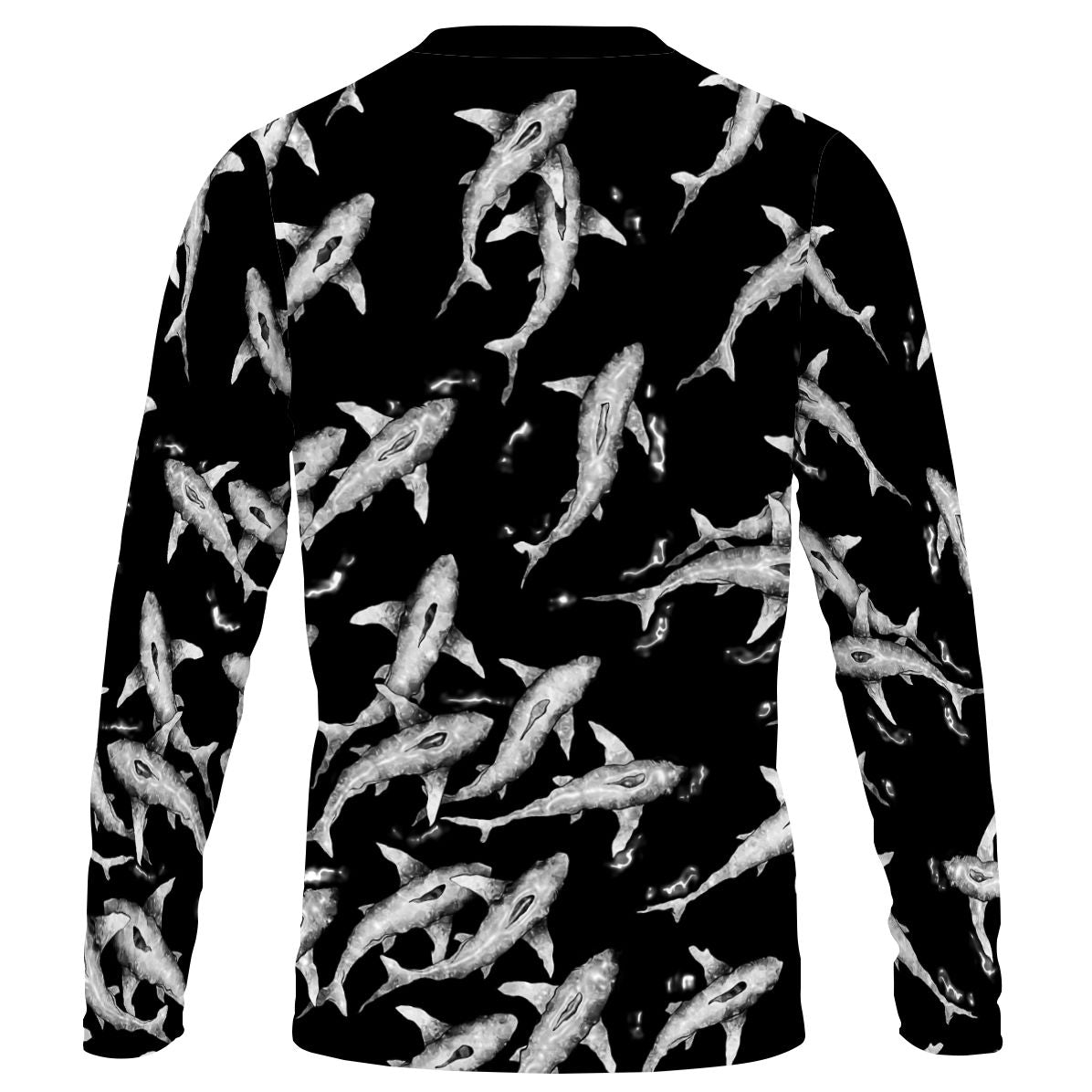 Shark Shiver - Men's Performance Shirt Long Sleeve