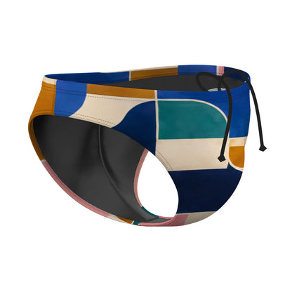 Mosaic - Waterpolo Brief Swimsuit