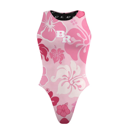 Addy Pink BR 2 - Women's Waterpolo Swimsuit Cheeky Cut