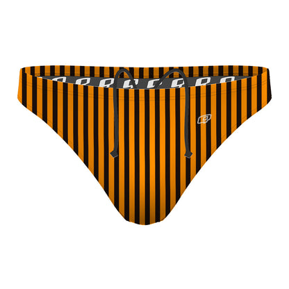 Geometric Neon 09 - Waterpolo Brief Swimsuit