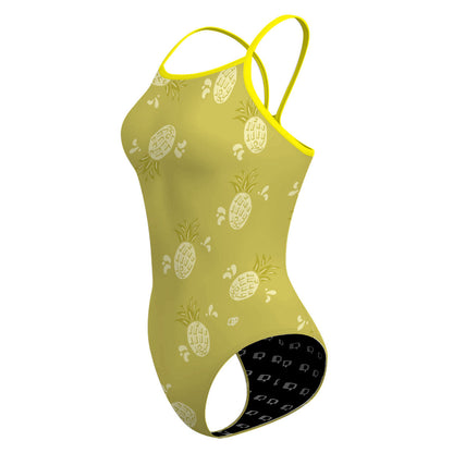 Pineapple - Skinny Strap Swimsuit