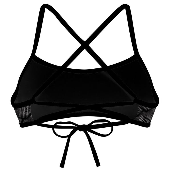 Dragon Scale  Ciara Tieback Bikini Top