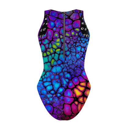 Chameleon Skin - Women's Waterpolo Swimsuit Classic Cut