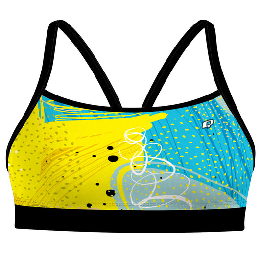 Deep Spring Classic Sports Bikini Top