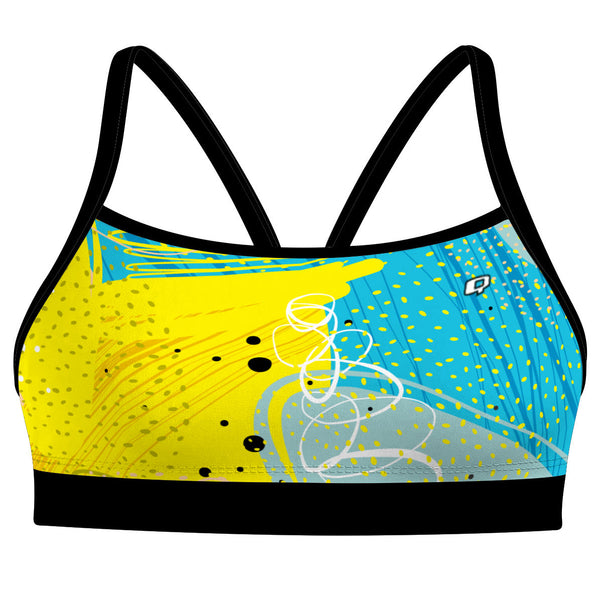 Deep Spring Classic Sports Bikini Top