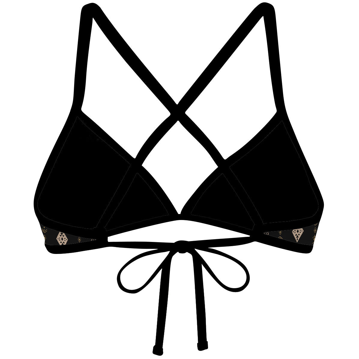 Western Bull - Tieback Bikini Top