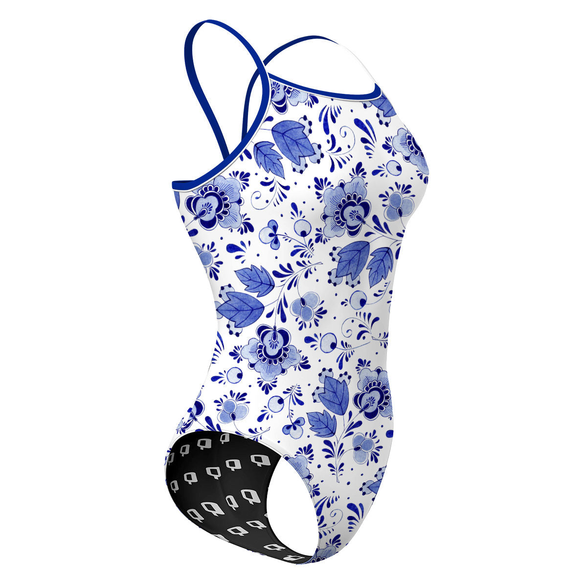 Delfs Blue - Sunback Tank Swimsuit