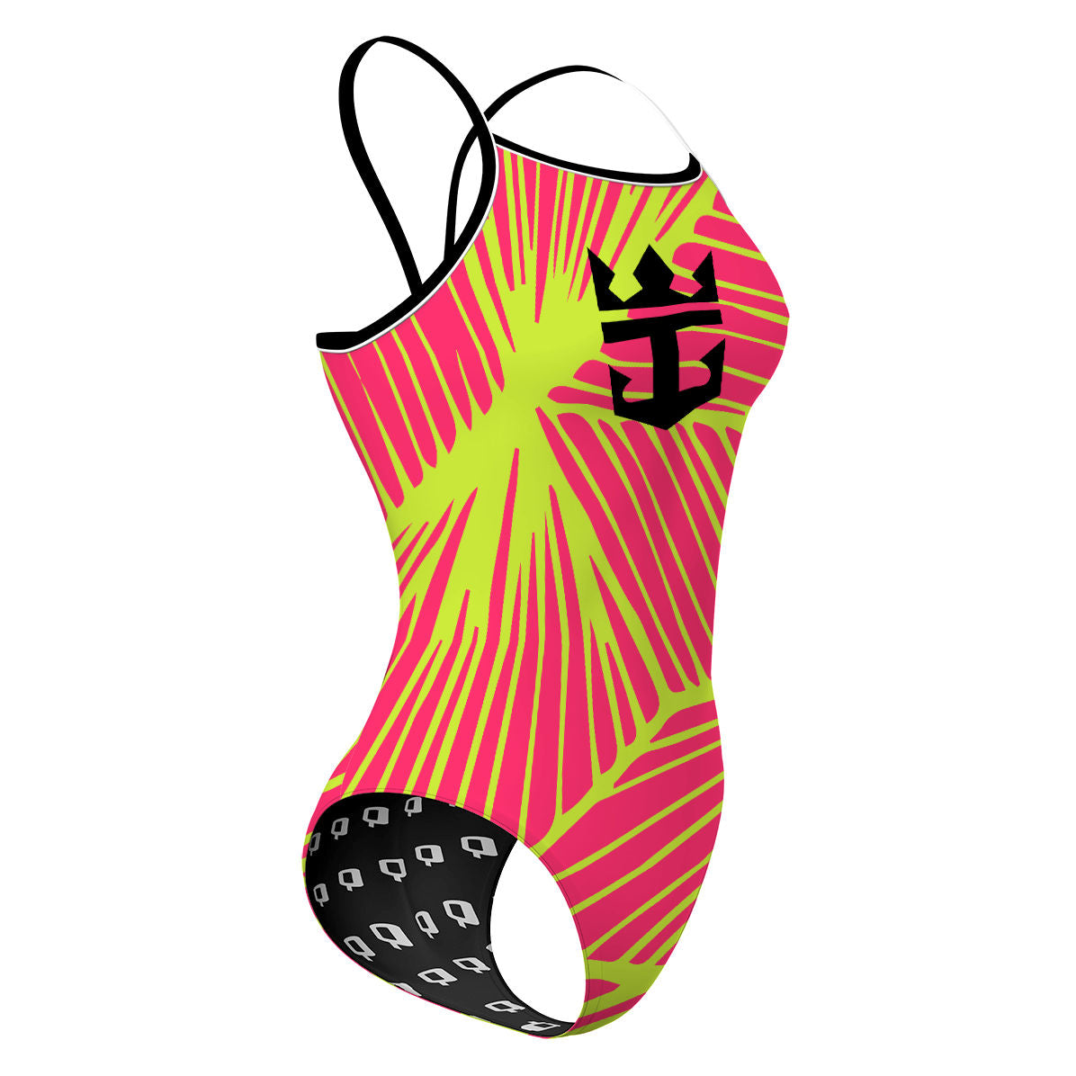 yellow/ pink - Sunback Tank Swimsuit