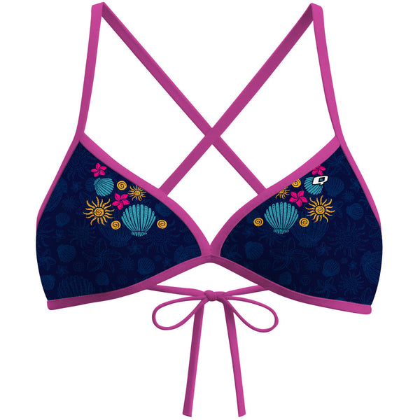 Sunflower beach - Tieback Bikini Top