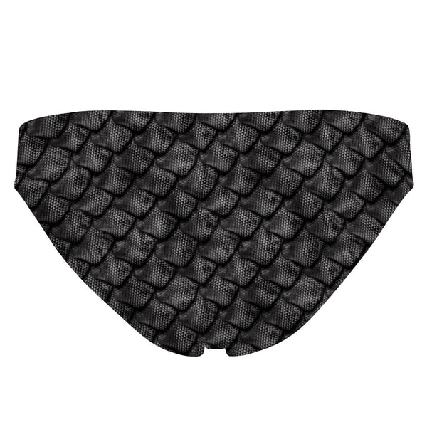 Dragon Scale Bandeau Bikini Bottom