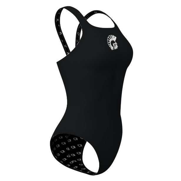 6/9/2026 - Solid Classic Strap Swimsuit - PERSONALIZED