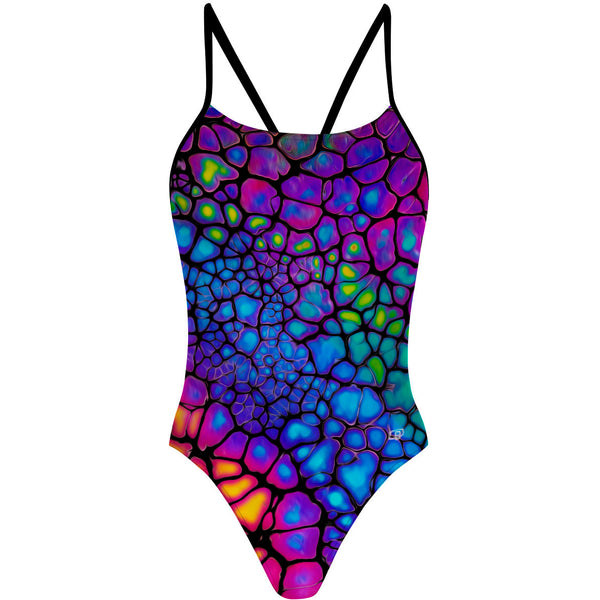 Chameleon Skin "Y" Back Swimsuit