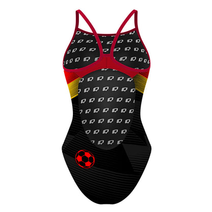 Germany - Skinny Strap Swimsuit