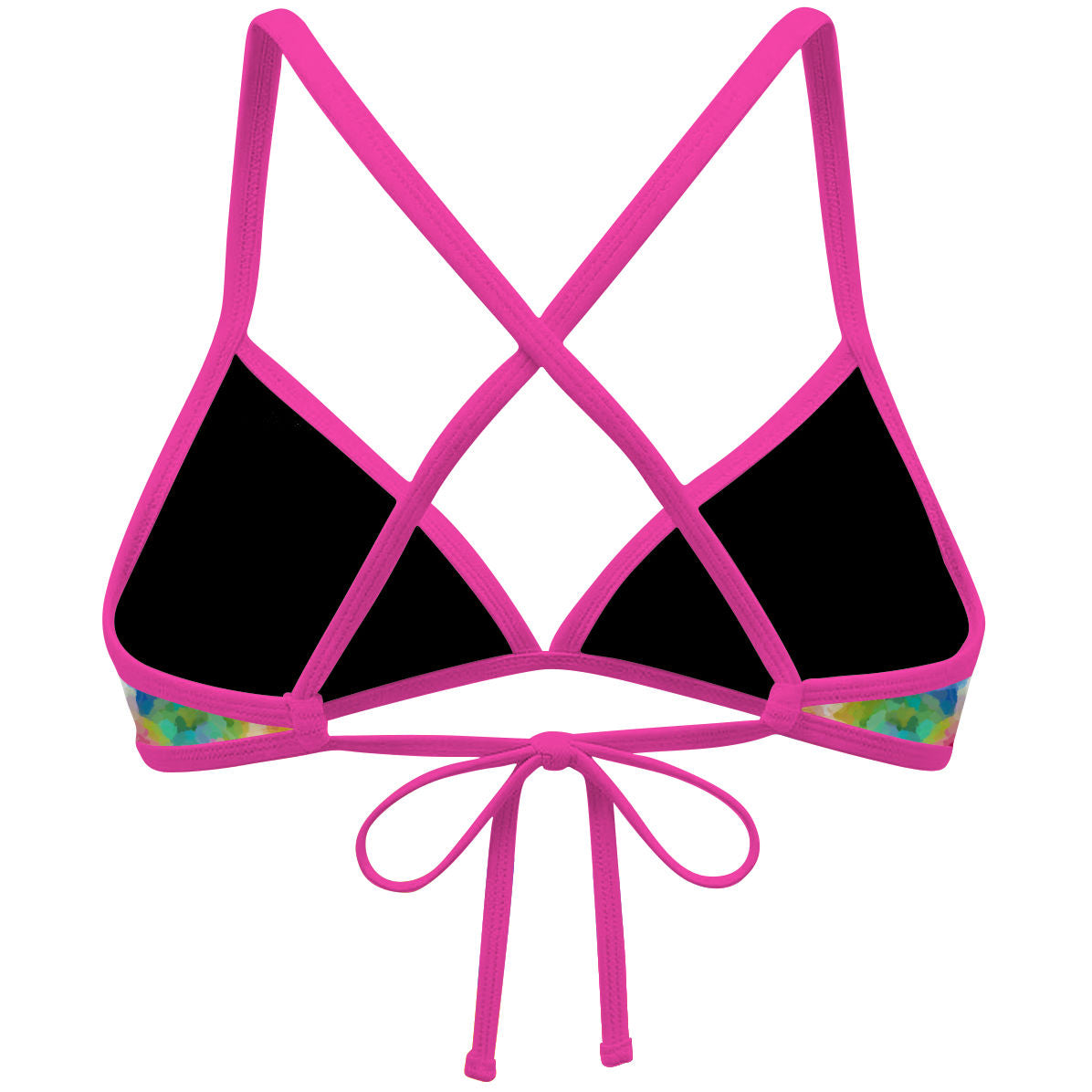 Spring Flowers - Tieback Bikini Top