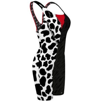 Cruella de Vil - Classic Strap Long Knee Women Jammer