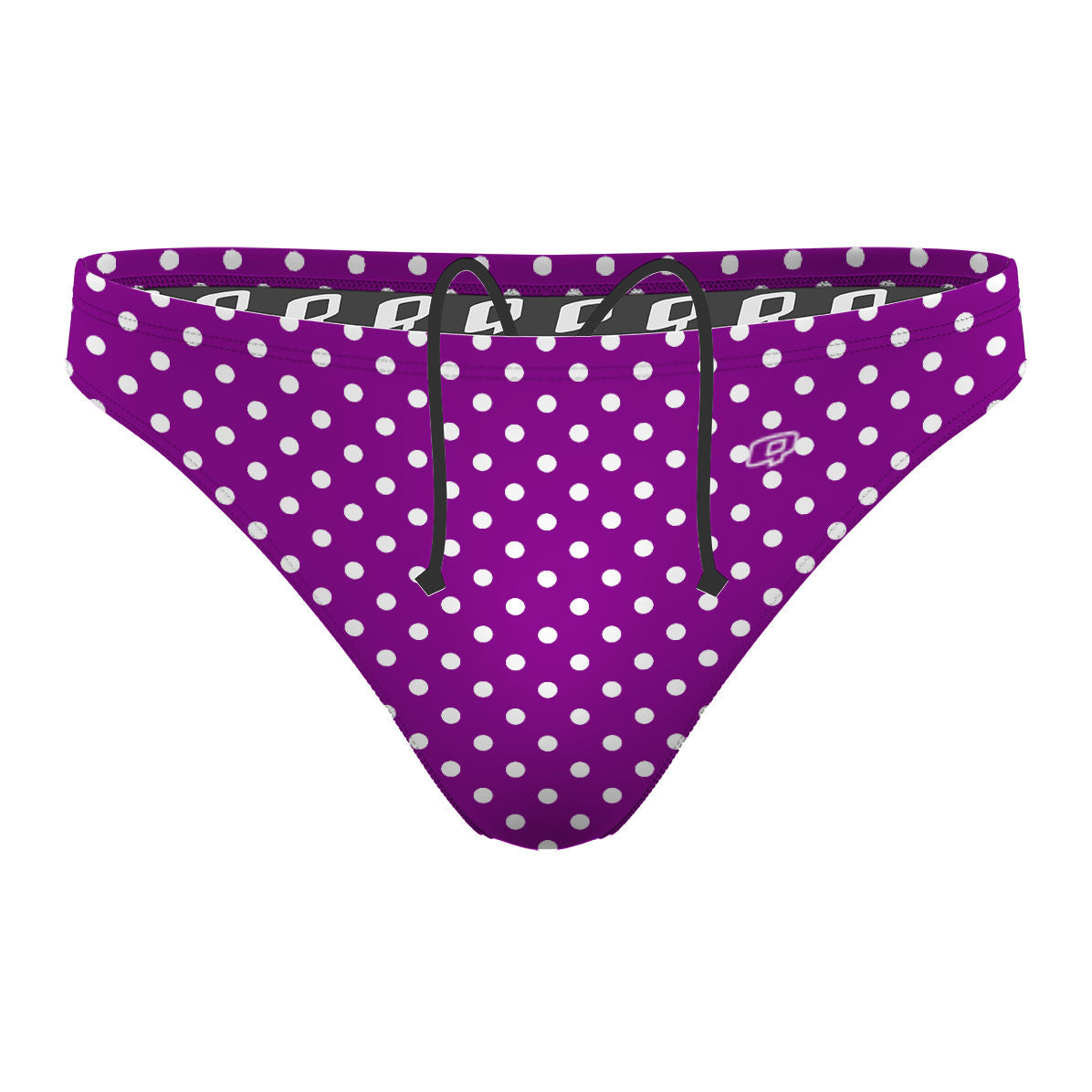 White Dots 30 - Waterpolo Brief Swimsuit