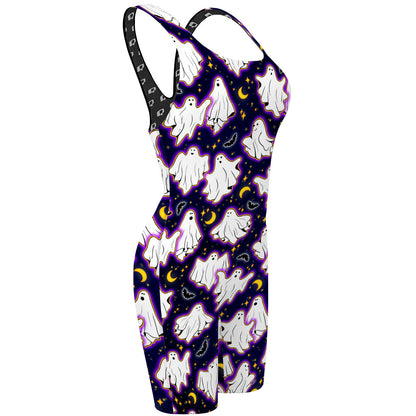 Boo-tiful Night - Classic Strap Long Knee Women Jammer