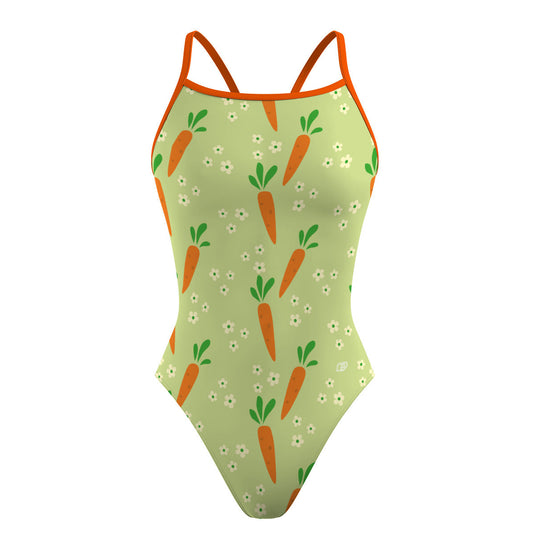 Carrot Garden- Sunback Tank Swimsuit