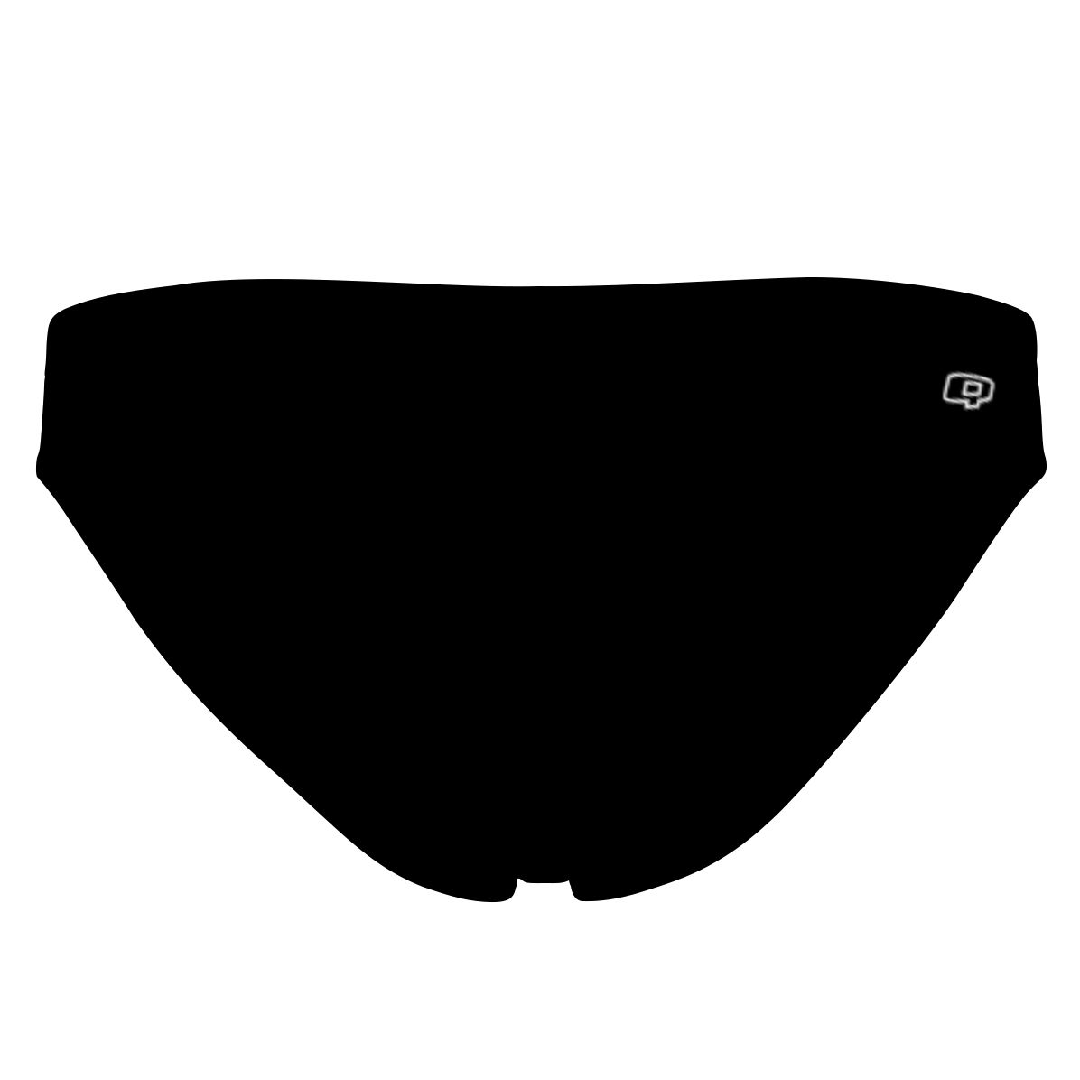 black - Bandeau Bikini Bottom