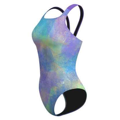 Abstract Marks - Classic Strap Swimsuit