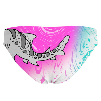Sharkie Bandeau Bottom Bluemint Pink Light (Ann Marie) - Bandeau Bikini Bottom