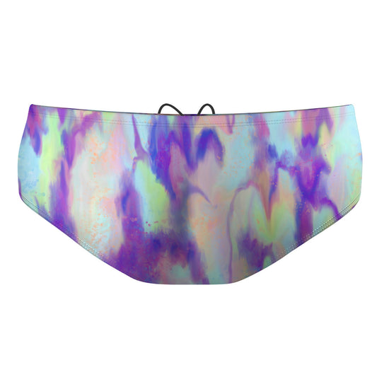 Bleeding Checks Classic Brief Swimsuit, view 2