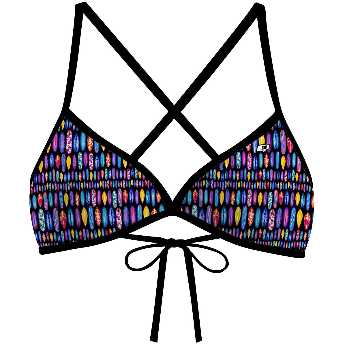 Surf Suit - Tieback Bikini Top