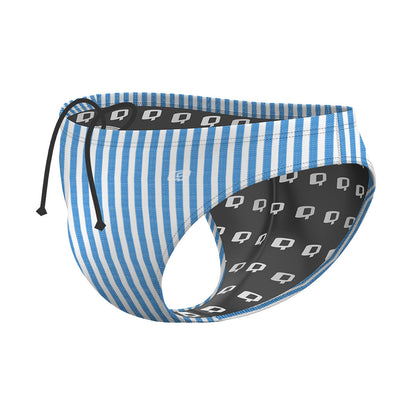 Seersucker 11 - Waterpolo Brief Swimsuit
