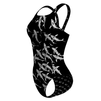 Shark Shiver - Classic Strap Swimsuit