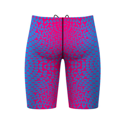 Pink/ Turqouise Geometry - Jammer Swimsuit